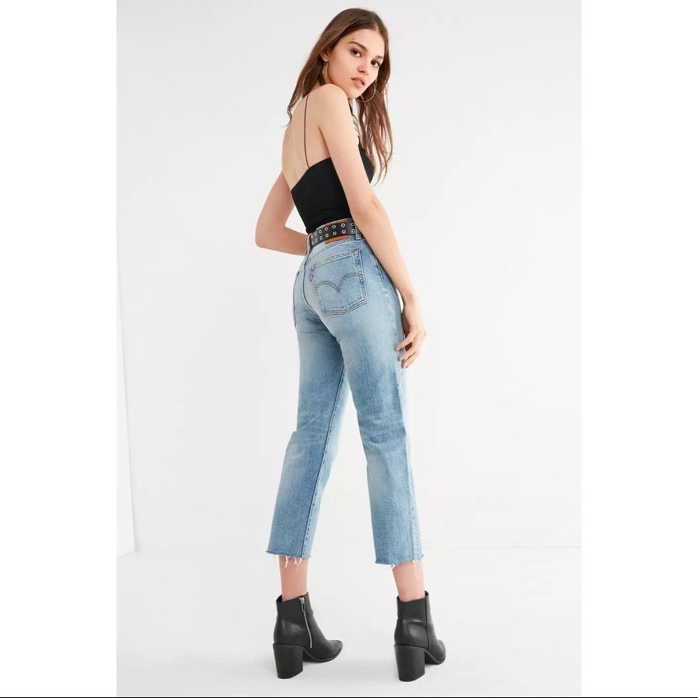 Levi’s Wedgie Fit Straight Jeans in Rough Tide